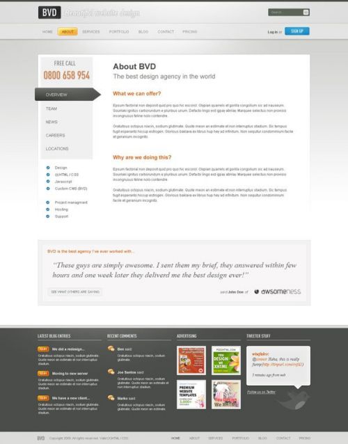 آموزش طراحی سایت در فتوشاپ